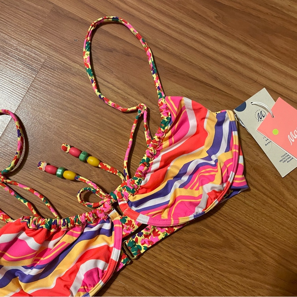 Maaji Multicolor Women's Bikini Top - Picture 6 of 7